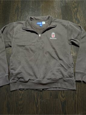 Brown University Brown Quarter-Zip Pullover Sweatshirt
